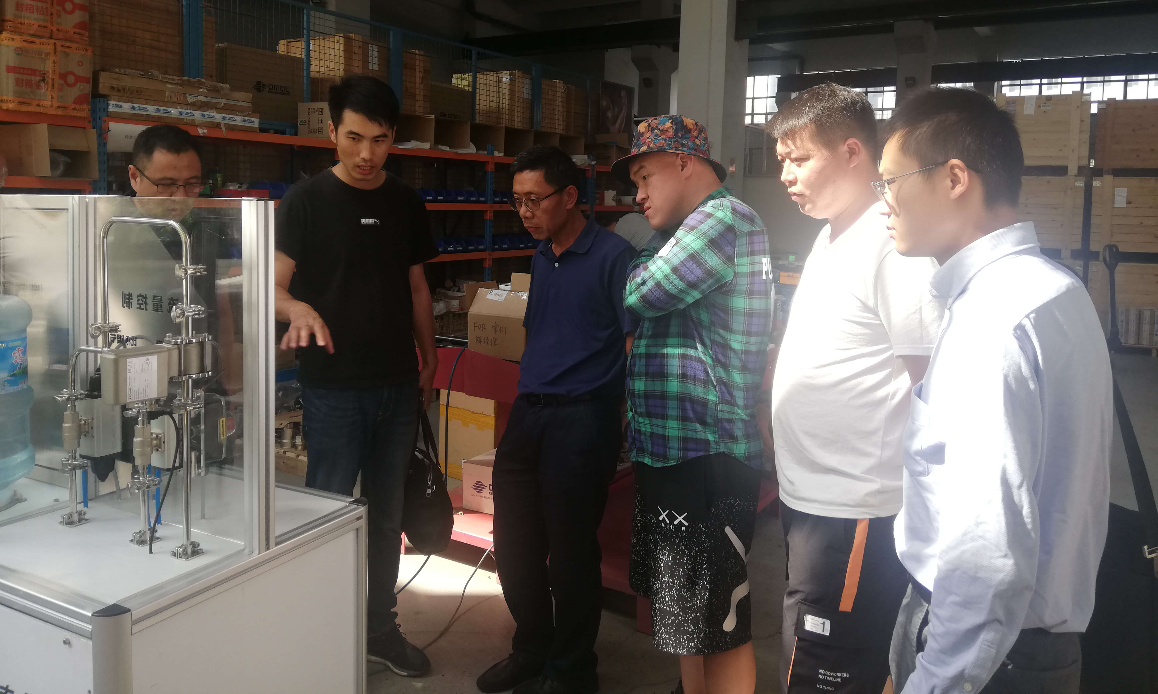 歡迎北京排水集團(tuán)小紅門再生水廠蒞臨得銳自動(dòng)化考察調(diào)研！