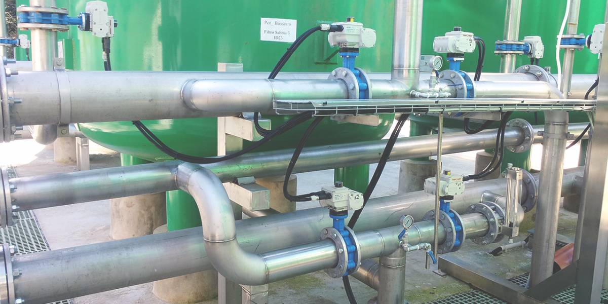 OMAL蝶閥在水處理行業的應用