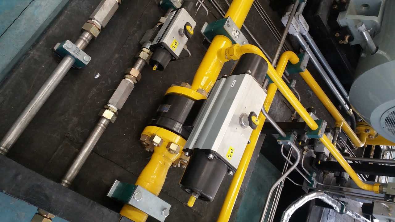 OMAL ITEM113黃銅縮經球閥在石油化工行業的應用